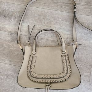 Sole Society Vegan Laptop Shoulder Bag